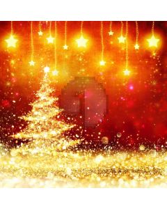 Christmas Tree Bell Computer Printed Photography Backdrop ABD-115