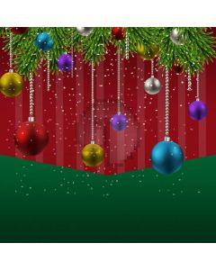 Evergreen Bell Snow Computer Printed Photography Backdrop ABD-133