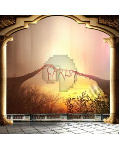 Pillar Tree Nature Computer Printed Photography Backdrop ABD-152