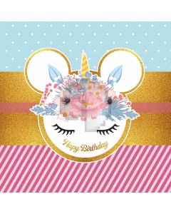 Birthday Animal Cartoon Computer Printed Photography Backdrop ABD-228