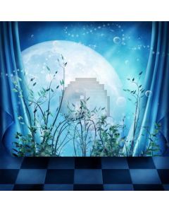 Moon Grass Curtain Computer Printed Photography Backdrop ABD-233