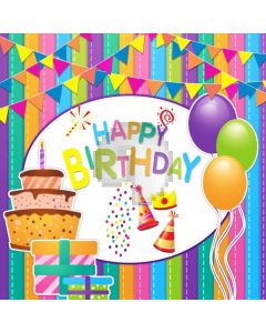 Crown Cake Gift Computer Printed Photography Backdrop ABD-338