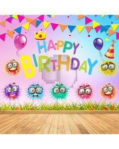 Birthday Party Computer Printed Photography Backdrop ABD-361