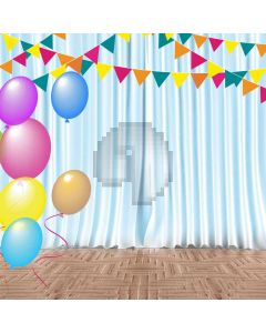 Birthday Balloon Computer Printed Photography Backdrop ABD-379