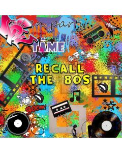 Music Film Party Computer Printed Photography Backdrop ABD-415