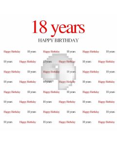 Happy Birthday Words Computer Printed Photography Backdrop ABD-431