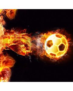 Flare Football Fire Computer Printed Photography Backdrop ABD-437