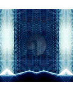 Blue Pattern Computer Printed Photography Backdrop ABD-439
