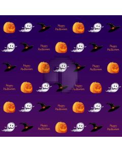 Pumpkin Lantern Hat Spirit Computer Printed Photography Backdrop ABD-468