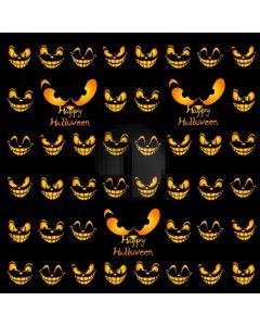 Halloween Pumpkin Lantern Computer Printed Photography Backdrop ABD-469
