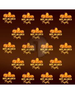 Halloween Pumpkin Lantern Computer Printed Photography Backdrop ABD-471