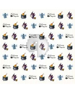 Halloween Spirit Broom Computer Printed Photography Backdrop ABD-477