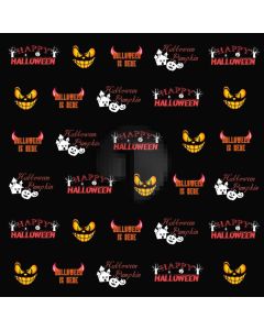 Halloween Pumpkin Computer Printed Photography Backdrop ABD-478