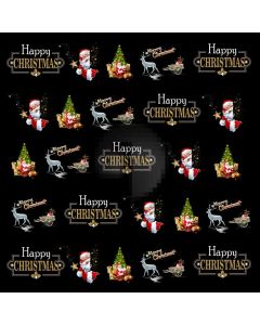 Christmas Snowman Deer Computer Printed Photography Backdrop ABD-492