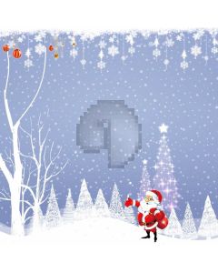 Christmas Snowman Ice Computer Printed Photography Backdrop ABD-494