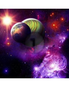 Galaxy Star Computer Printed Photography Backdrop ABD-525