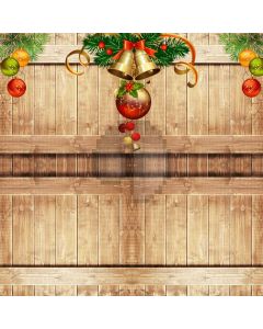 Bell Floor Christmas Computer Printed Photography Backdrop ABD-549