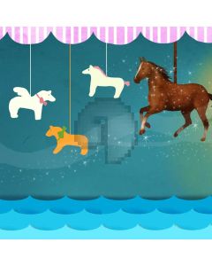 Cartoon Animal Star Computer Printed Photography Backdrop ABD-658
