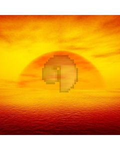 Sunrise Sea Light Computer Printed Photography Backdrop ABD-712