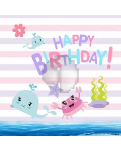 Birthday Cartoon Picture Computer Printed Photography Backdrop ABD-730