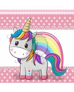 Pink Animal Birthday Computer Printed Photography Backdrop ABD-734