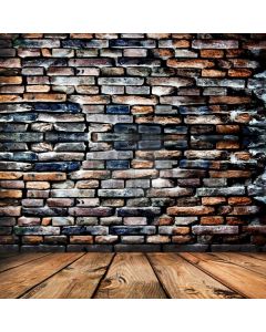 Brick Wall Floor Computer Printed Photography Backdrop ABD-767