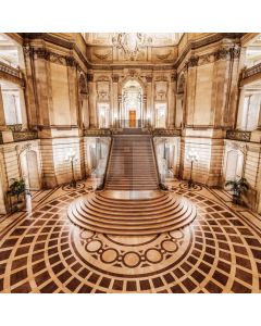 Palace Stairs Plant Computer Printed Photography Backdrop ABD-793