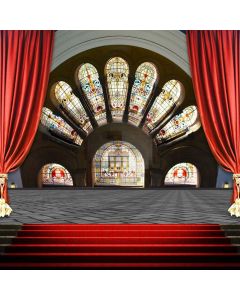 Stair Curtain Floor Computer Printed Photography Backdrop ABD-808