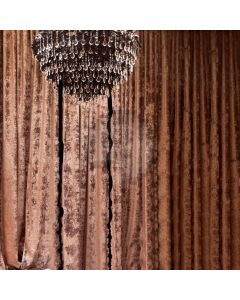 Brown Curtain Light Computer Printed Photography Backdrop ABD-811