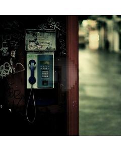 Phone Booth Computer Printed Photography Backdrop ABD-876