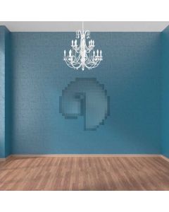 Indoor Light Bule Wall Computer Printed Photography Backdrop ABD-884