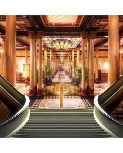 Pillars Stairs Computer Printed Photography Backdrop ABD-931