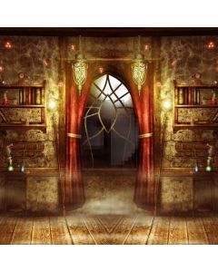 Curtain Book Light Computer Printed Photography Backdrop ABD-946