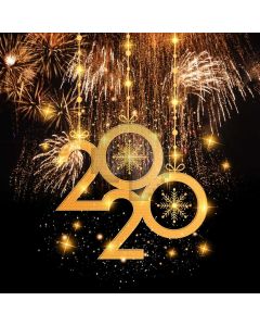 New Year 2020 Computer Printed Photography Backdrop ABD-950
