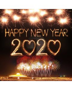 New Year 2020 Computer Printed Photography Backdrop ABD-955