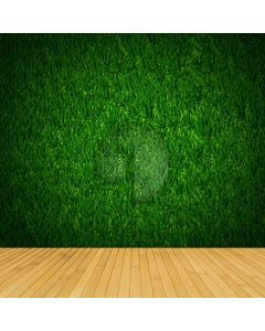 Grass Wooden Floor Computer Printed Photography Backdrop ABD-966