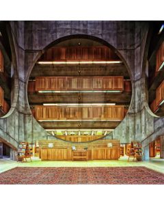 Circle Building Wooden Computer Printed Photography Backdrop ABD-991