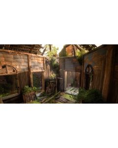 Arch Wood Plant Computer Printed Dance Recital Scenic Backdrop ACP-1007