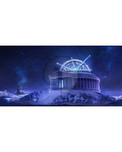 Pillar Night Light Computer Printed Dance Recital Scenic Backdrop ACP-1050