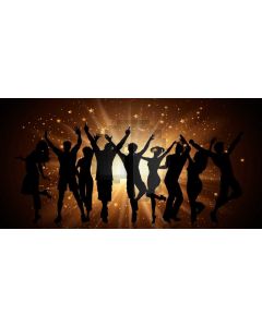 Star Light People Computer Printed Dance Recital Scenic Backdrop ACP-1114