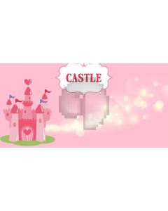 Castle Light Computer Printed Dance Recital Scenic Backdrop ACP-1131