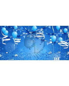 Balloon Paper Computer Printed Dance Recital Scenic Backdrop ACP-1147