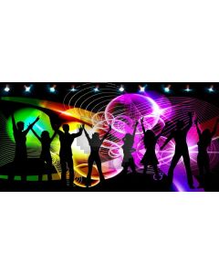 People Lights Computer Printed Dance Recital Scenic Backdrop ACP-1161
