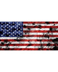 mottled flag Computer Printed Dance Recital Scenic Backdrop ACP-116