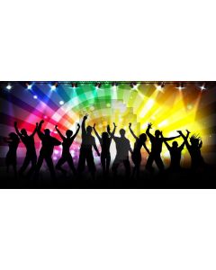 Stage Light Computer Printed Dance Recital Scenic Backdrop ACP-1183