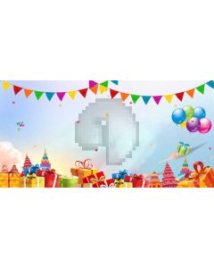 Flag Gifts Computer Printed Dance Recital Scenic Backdrop ACP-1195