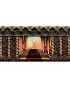 Stair Building Computer Printed Dance Recital Scenic Backdrop ACP-1209