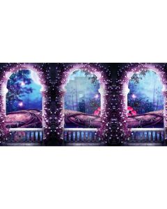 Door Color Computer Printed Dance Recital Scenic Backdrop ACP-1217
