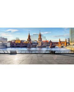 City Street Computer Printed Dance Recital Scenic Backdrop ACP-1225