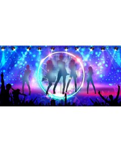 Stage Light Computer Printed Dance Recital Scenic Backdrop ACP-1231